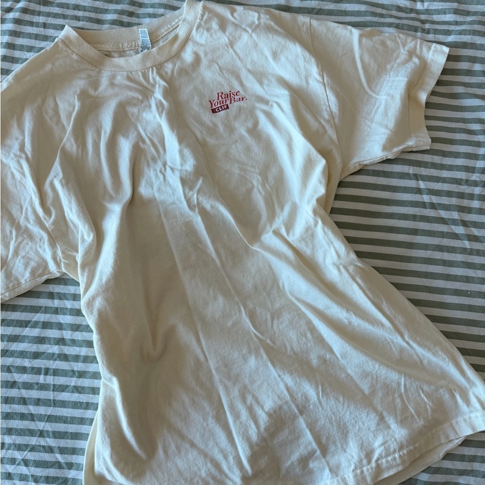 American Apparel Cream Short Sleeve Tee